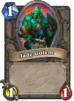 Jade Golem Hearthstone