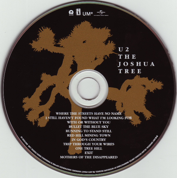 U2 - The Joshua Tree cd 1