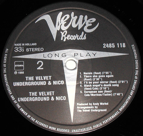 The Velvet Underground And Nico b