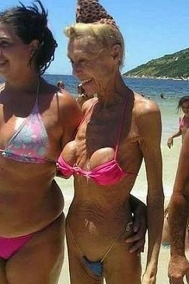Висячий клитор старых женщин фото