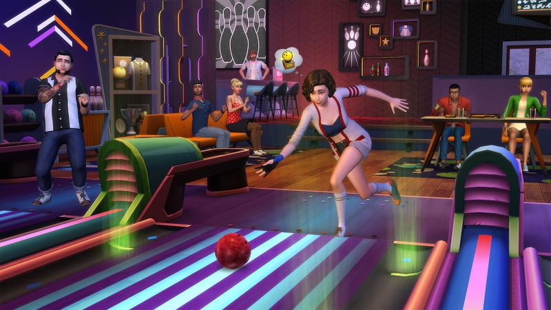 De Sims 4 Bowlingavond Accessoires (Foto: Electronic Arts)