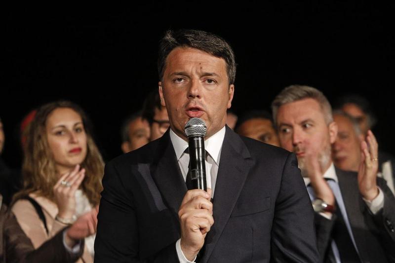 Renzi opnieuw gekozen als partijleider