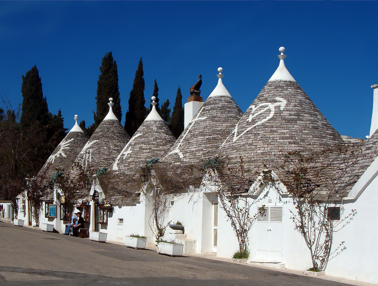 Trulli in Alberobello (Foto: WikiCommons/Marcok)