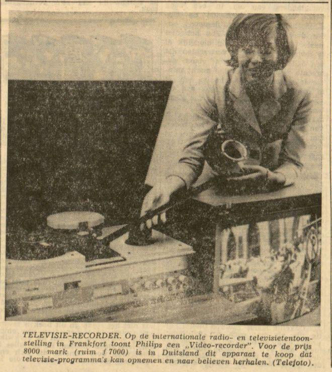 Uit de Leeuwarder Courant van 30 augustus 1965