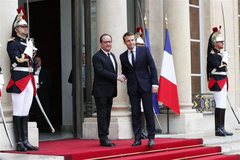 Macron nu officieel president van Frankrijk