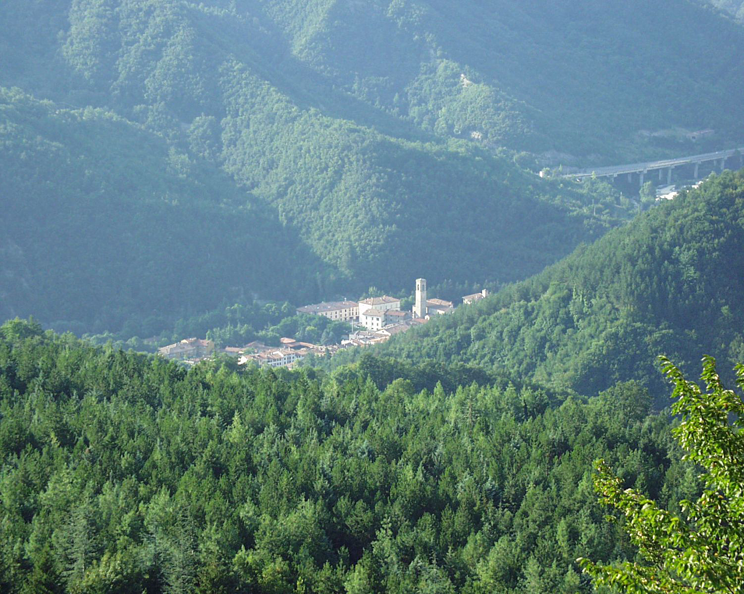 Bagno di Romagna ligt er wel mooi bij (Foto: WikiCommons)