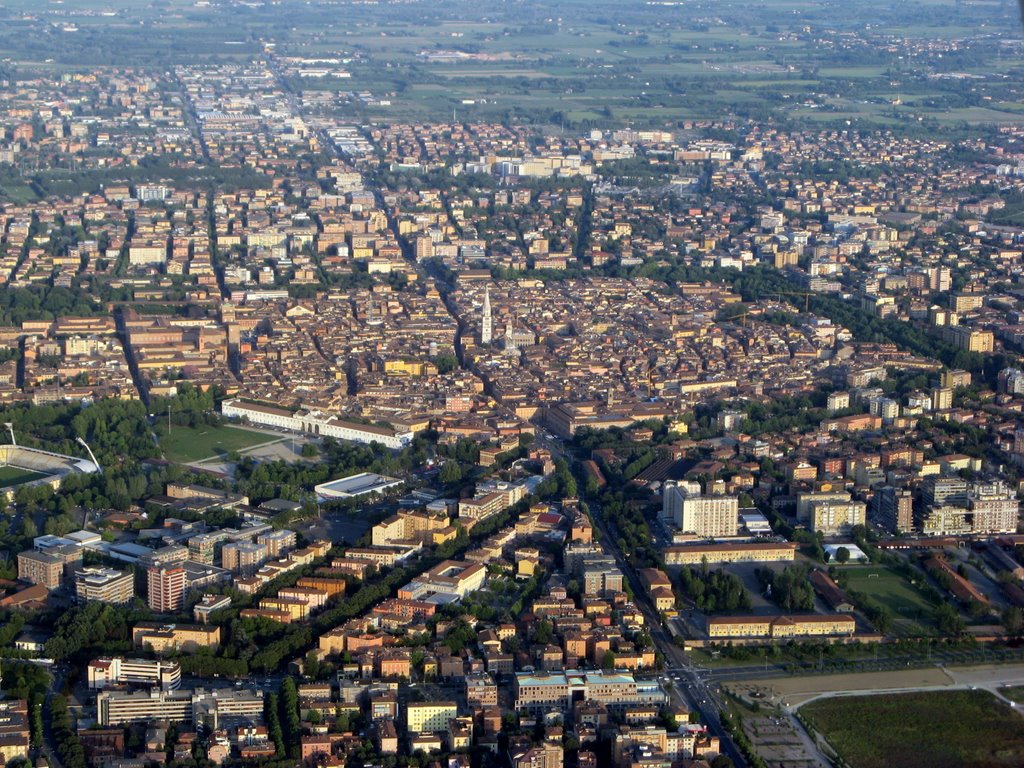 Vandaag rijden we door Modena (Foto: Panoramio)