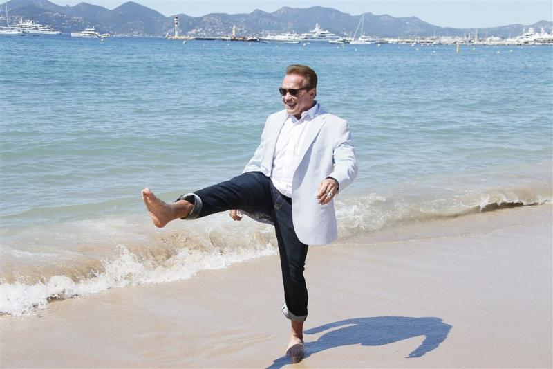 Schwarzenegger strijdt in Cannes voor milieu