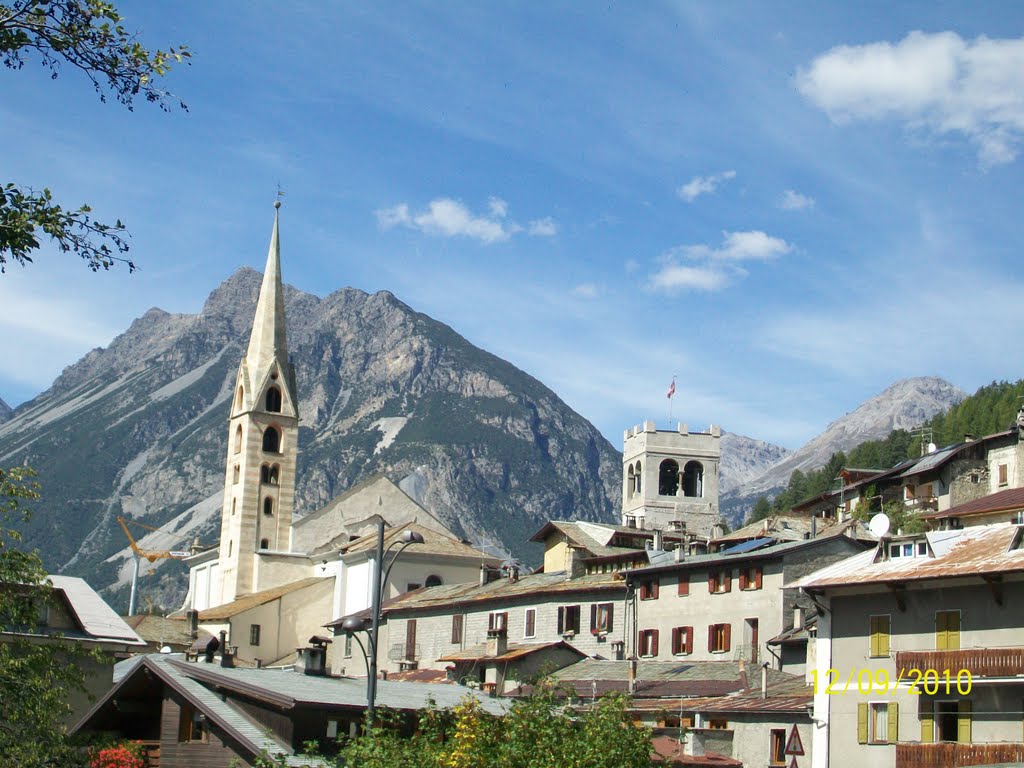 Prima uitzicht voor de bewoners van Bormio (Foto: Panoramio)