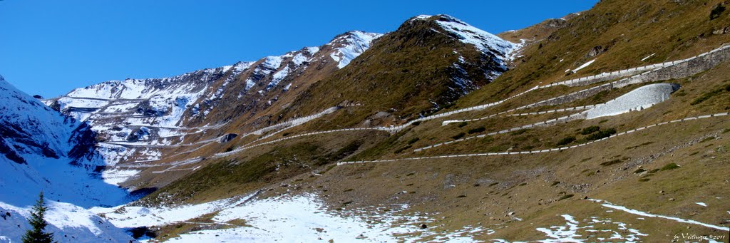 Een van de mooiste beklimmingen van Europa, noemt men de Stelvio (Foto: Panoramio)