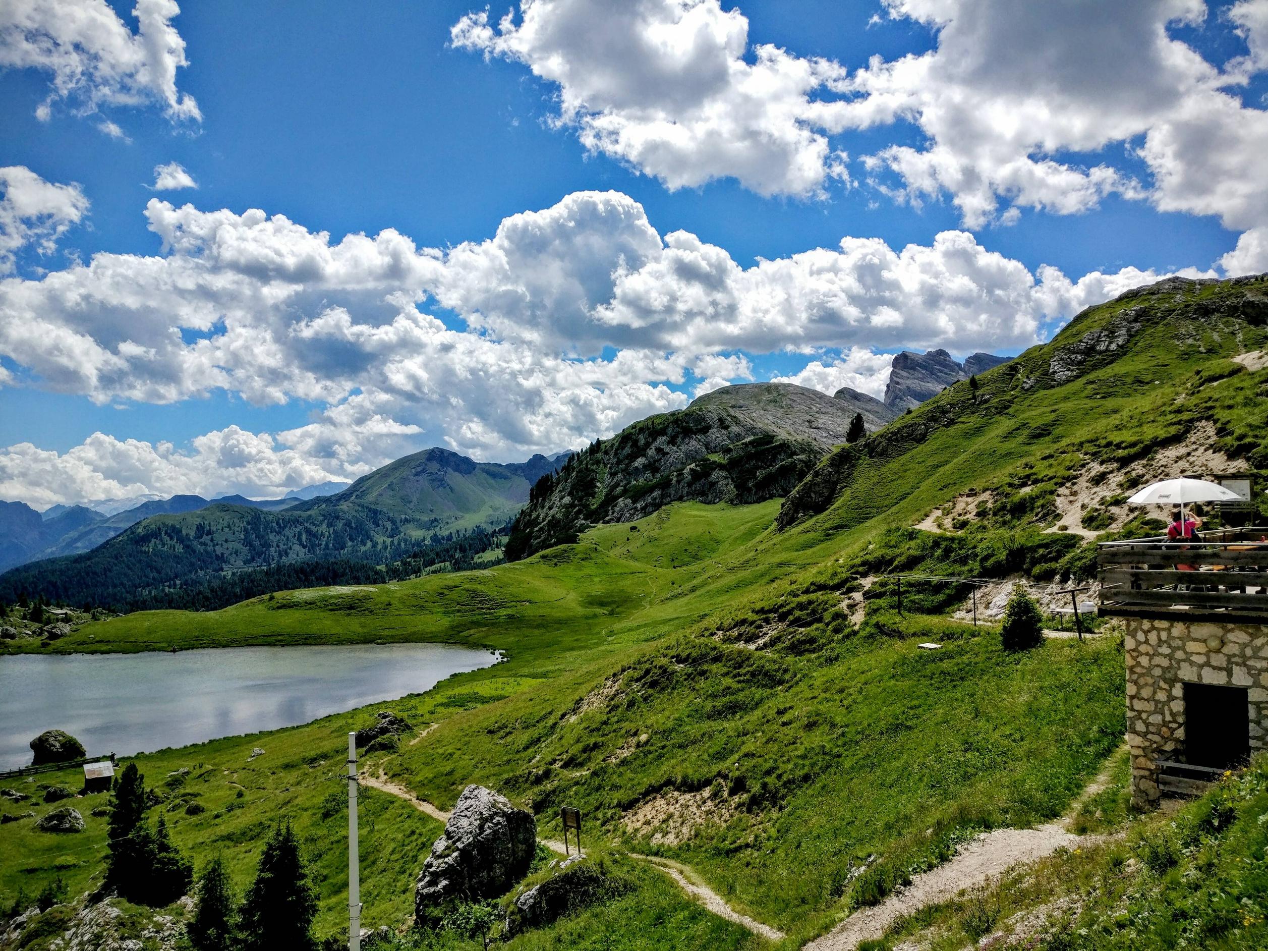 Mooie natuur bovenop Valparola (Foto: Panoramio)