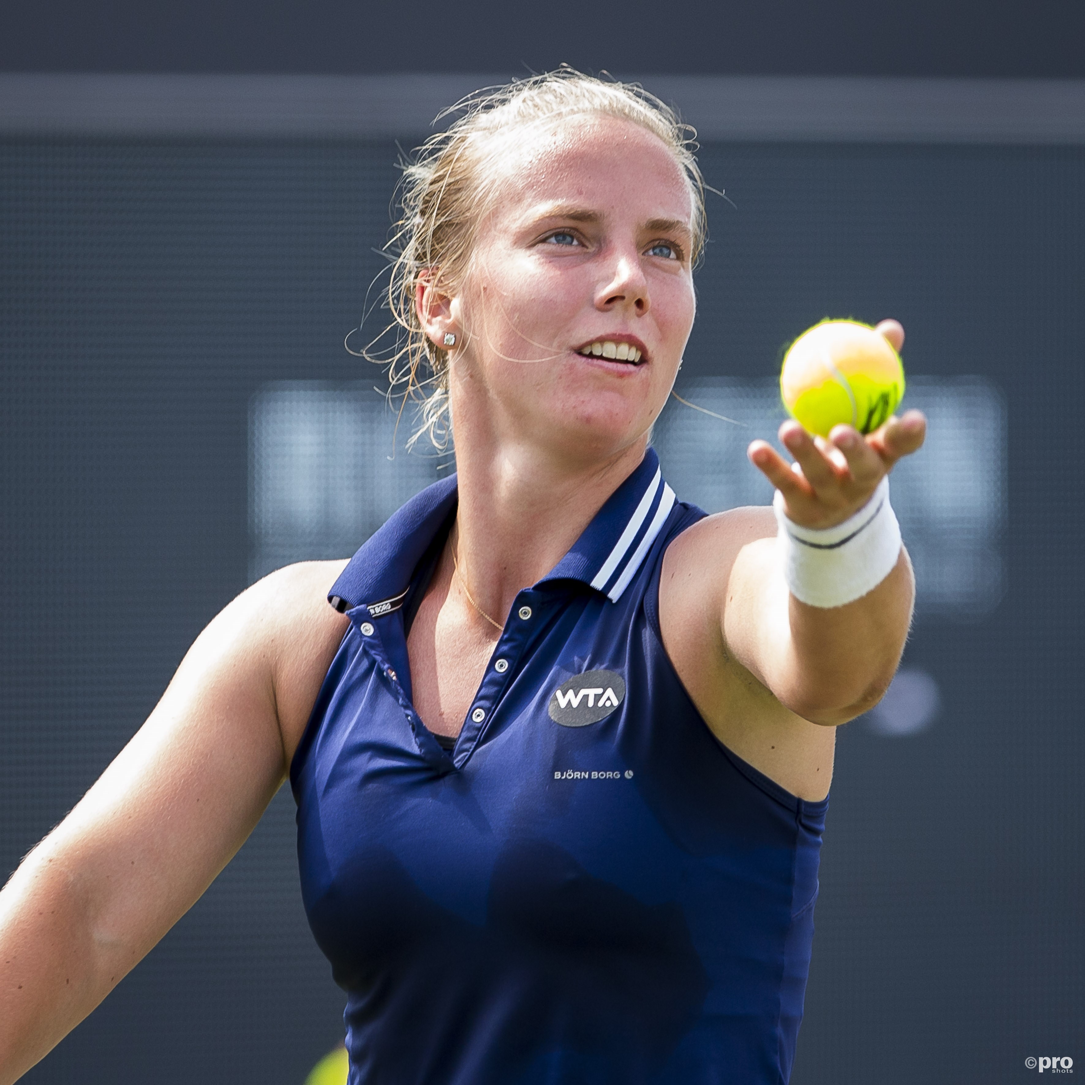 Richel Hogenkamp naar hoofdtoernooi Roland Garros. (PRO SHOTS/Joep Leenen)