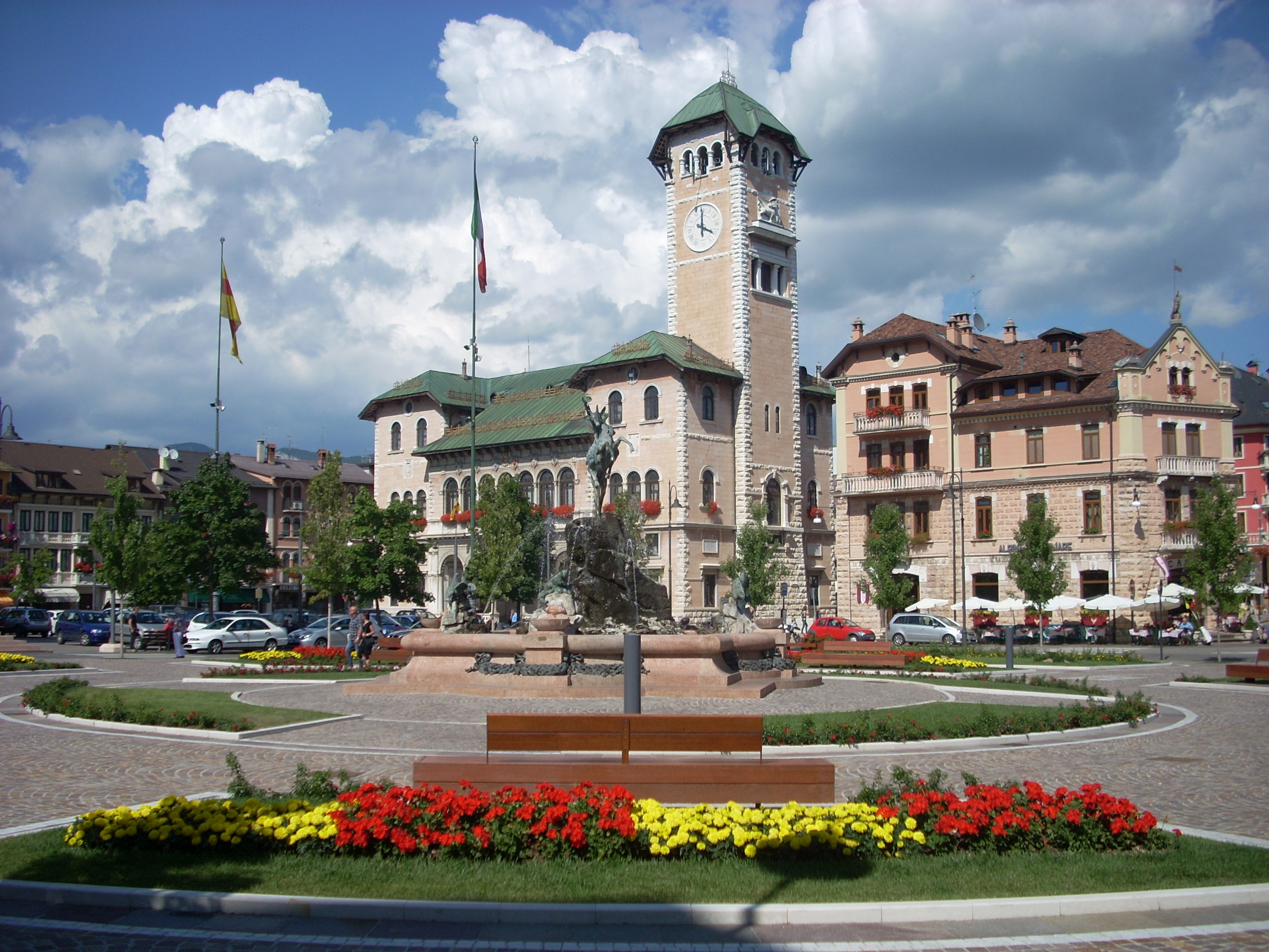 Het centrum van Asiago (Foto: Panoramio)