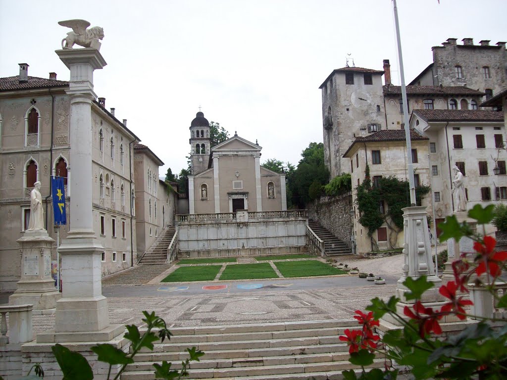 Oude gebouwen in Feltre (Foto: Panoramio)