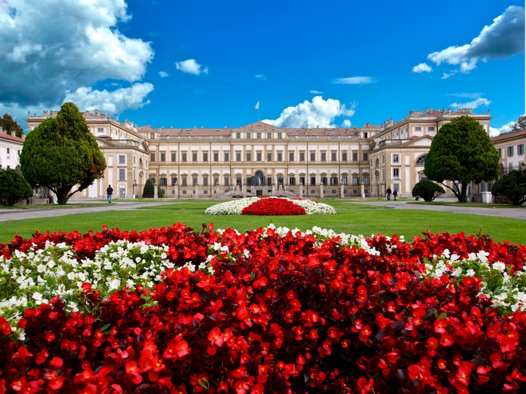 Het Villa Reale in Monza (Foto: Panoramio) Het Villa Reale in Monza (Foto: Panoramio)