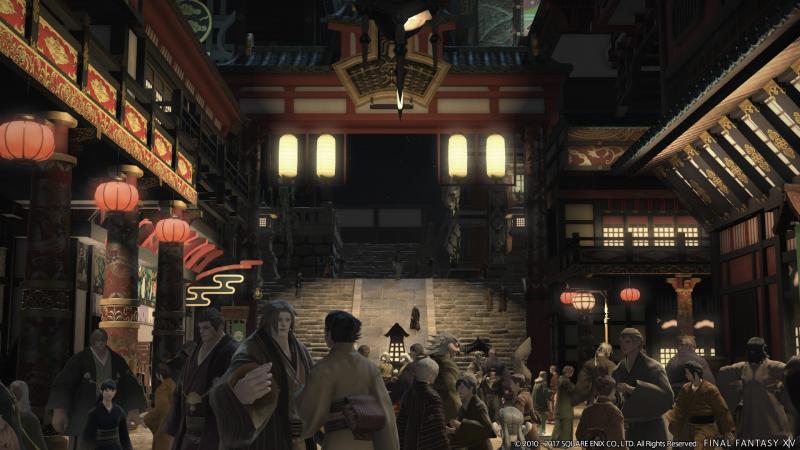 Final Fantasy XIV: Stormblood - Kugane (Foto: Square Enix)