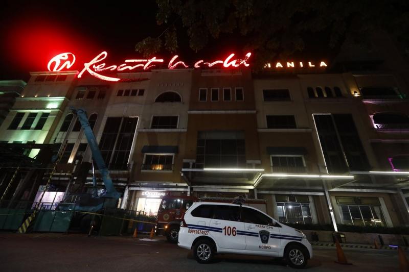 Meerdere doden na overval op casino Manila