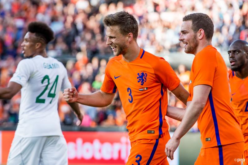 Veltman scoort twee keer voor Oranje tegen Ivoorkust (Foto: Pro Shots/Kay Int Veen)