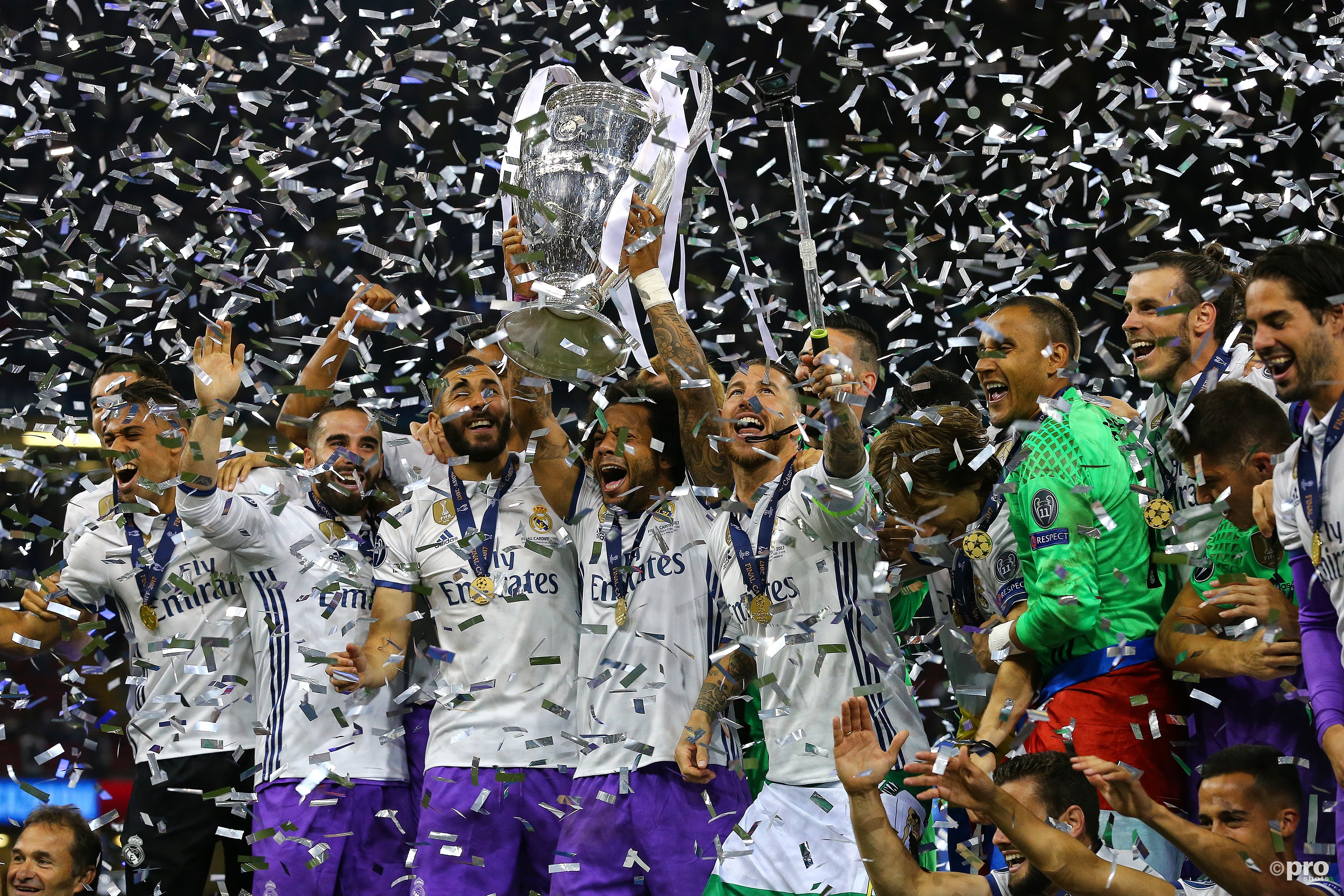 Real Madrid wint twaalfde Champions League. (PRO SHOTS/Insidefoto)