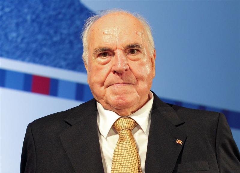 Helmut Kohl krijgt 'staatsbegrafenis' EU