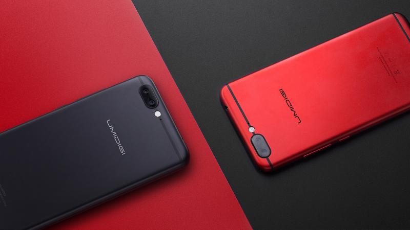 UMIDIGI Z1 PRO rood zwart