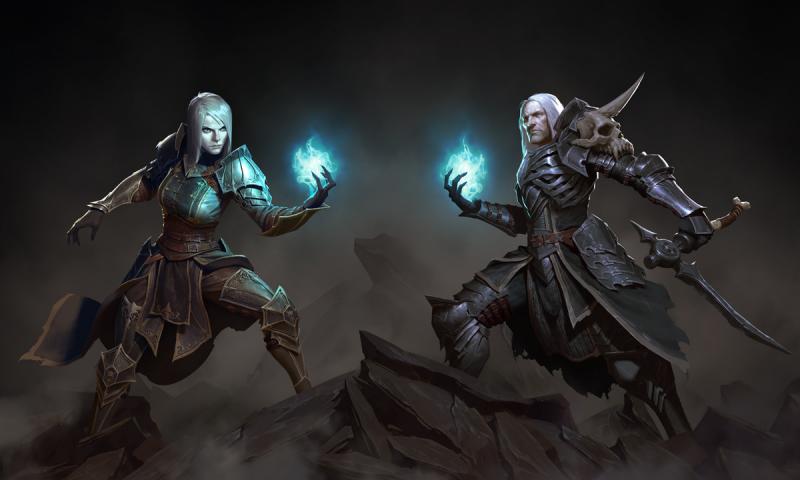 Diablo III Necromancer artwork