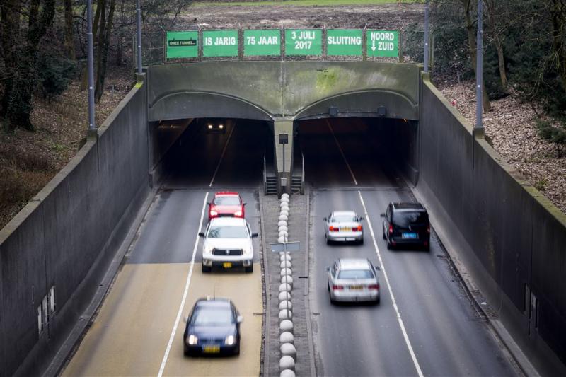 Maastunnel twee jaar dicht van noord naar zuid