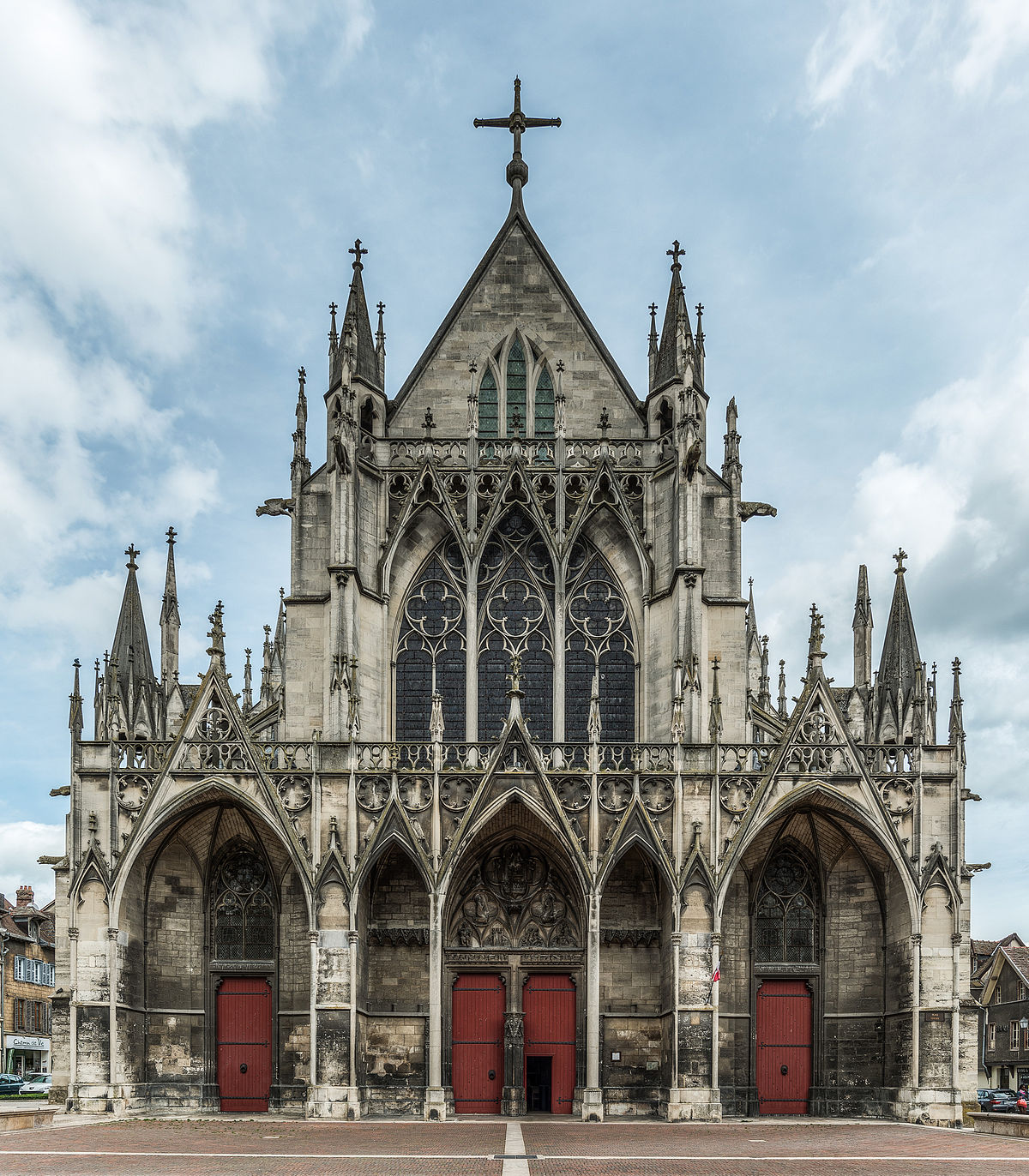 De mooie Basiliek van Saint-Urbain in Troyes (Foto: Panoramio)