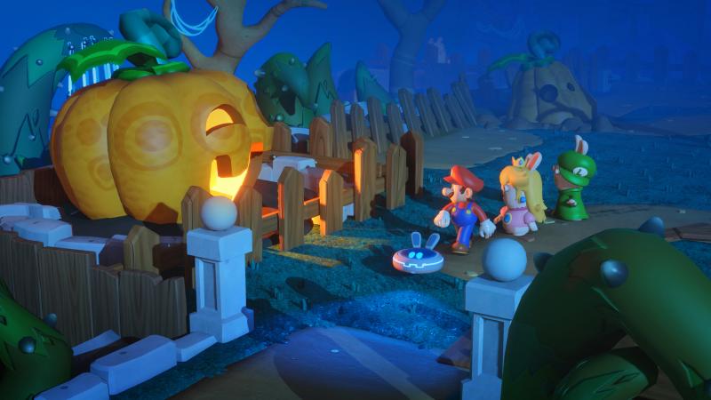 Mario + Rabbids: Kingdom Battle - Exploration Night (Foto: Ubisoft)