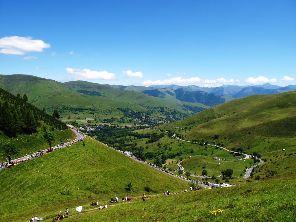 Op naar de Peyresourde (Foto: Panoramio)