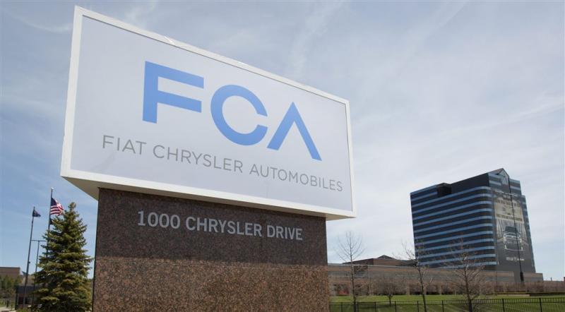 Grote terugroepactie Fiat Chrysler