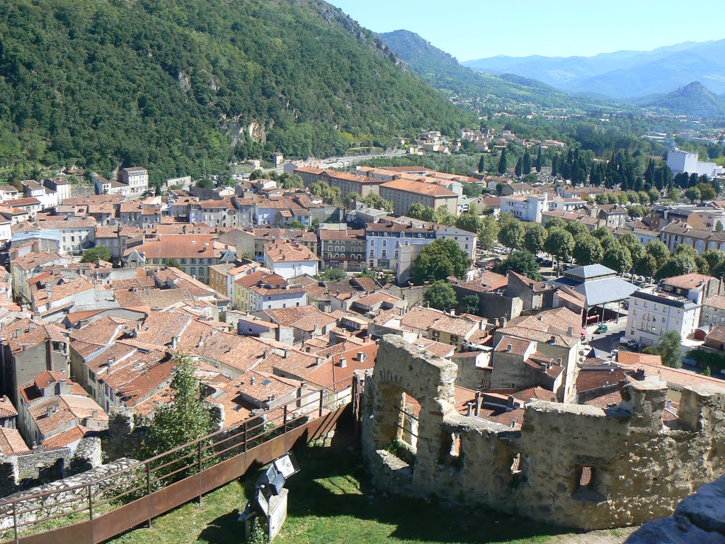 Op naar Foix voor de finish van de dag (Foto: Panoramio)