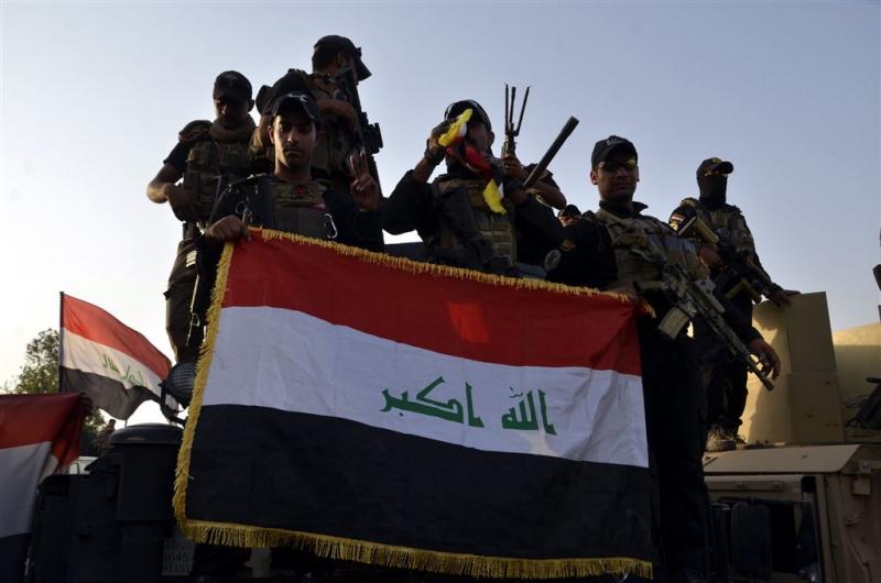 Leger Irak viert bevrijding Mosul met parade