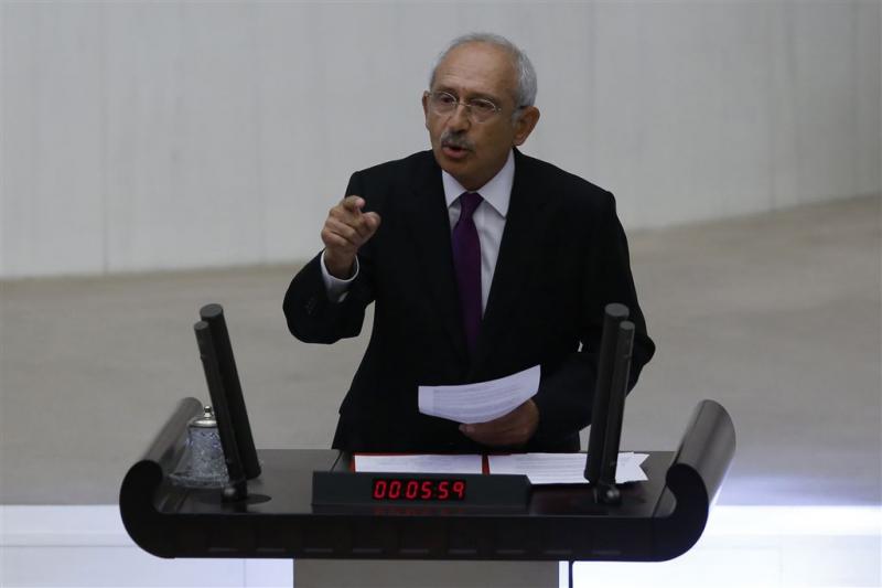 Kritiek Turkse oppositieleider op regering