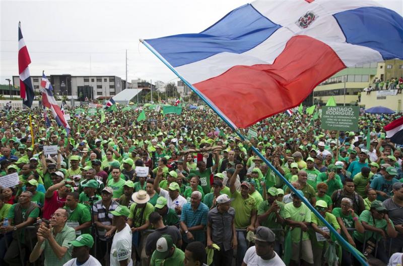 Dominicaans protest tegen corruptie overheid