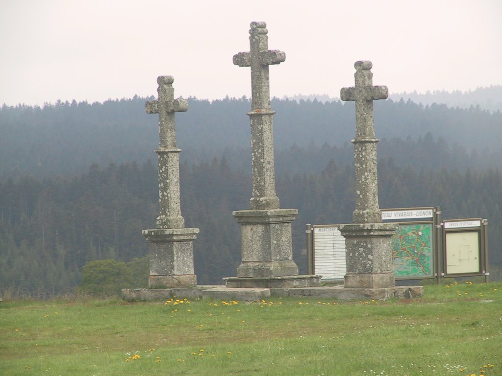 Drie kruizen langs de weg, echt fantastisch (Foto: Panoramio)