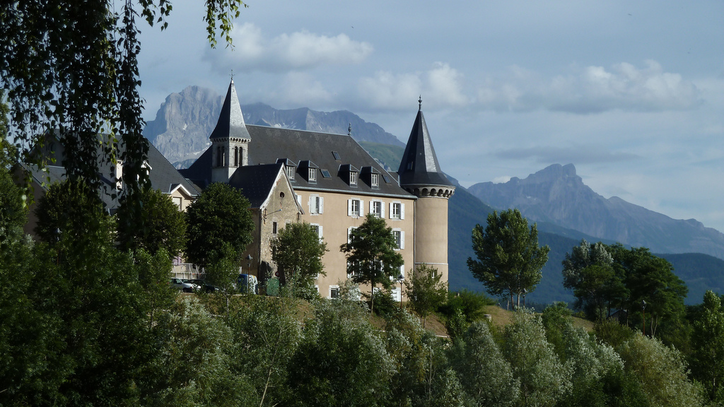 Uiteraard heeft ook La Mure een château (Foto: Panoramio)