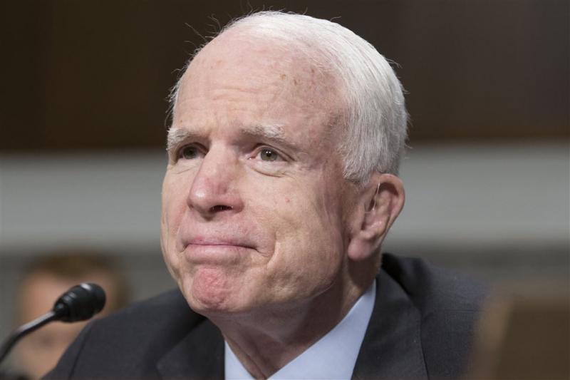 Hersentumor vastgesteld bij senator McCain