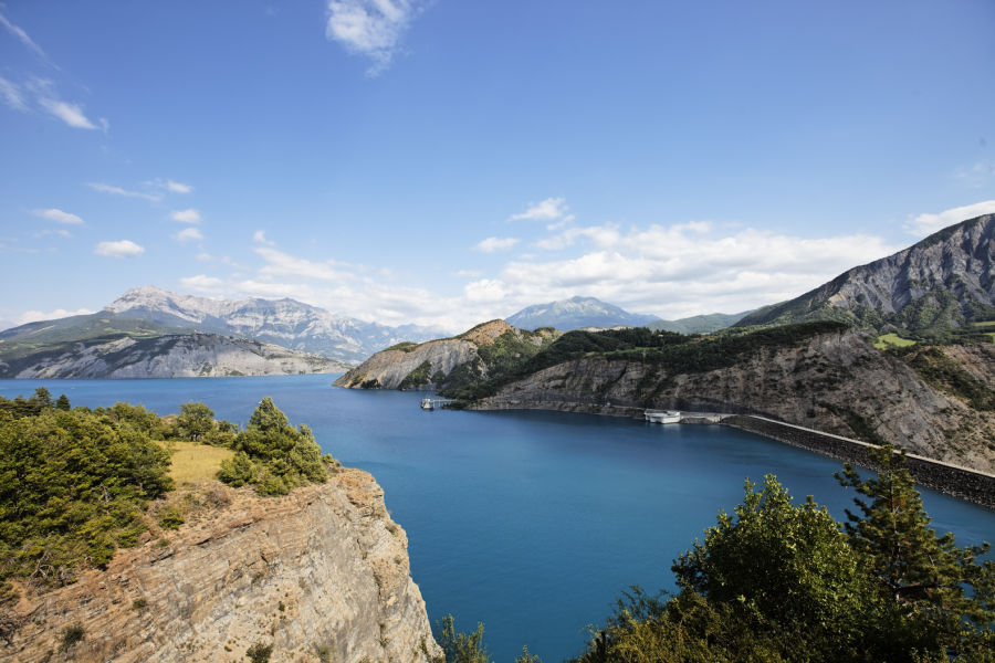 Het schitterende Lac de Serre-Ponçon (Foto: Panoramio)