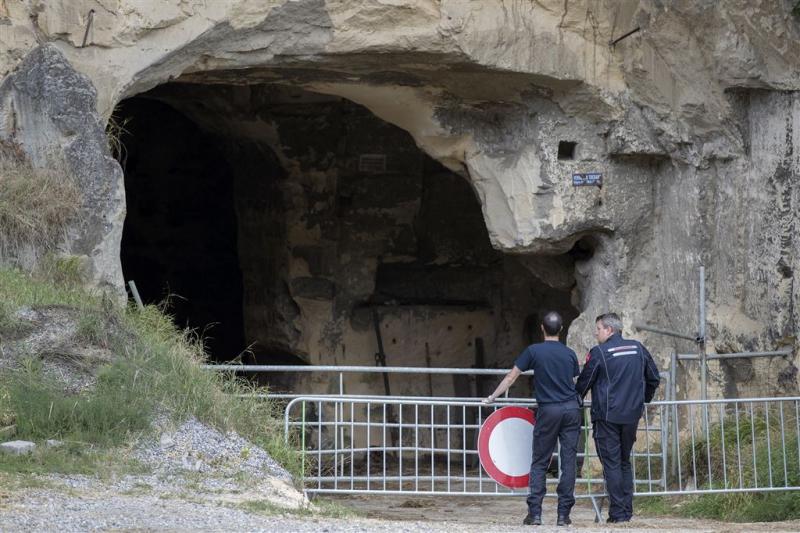Permanente beveiliging bij grotten Kanne