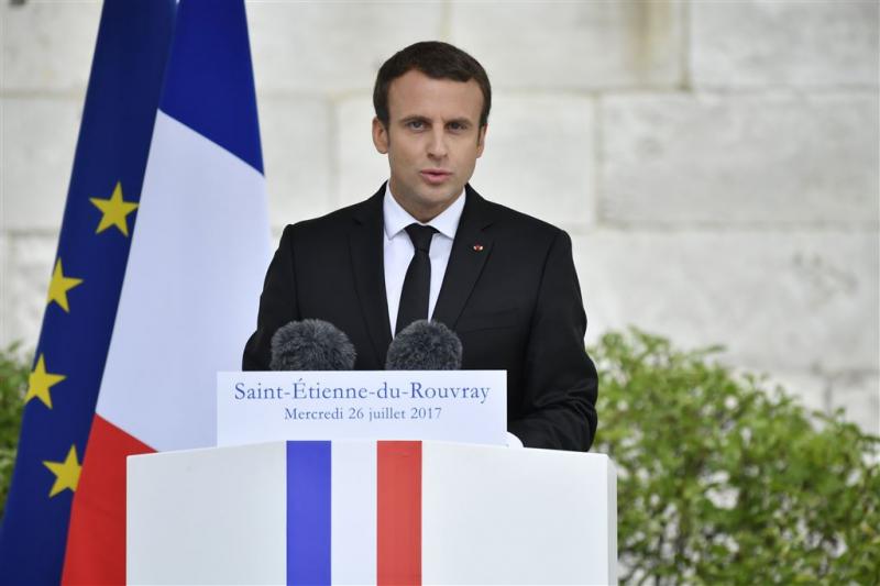 Frans parlement steunt arbeidsplan Macron