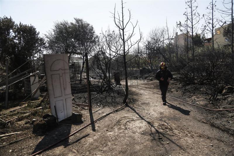 Tientallen bosbranden woeden in Griekenland
