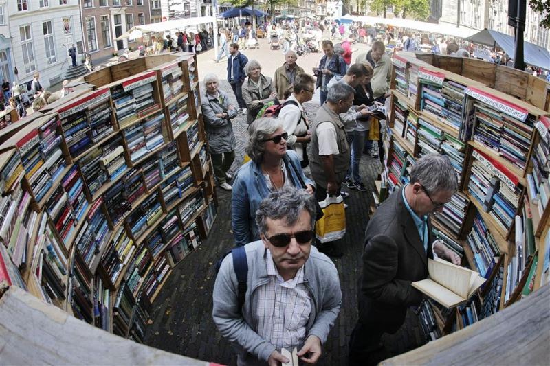 Zes kilometer boek in Deventer