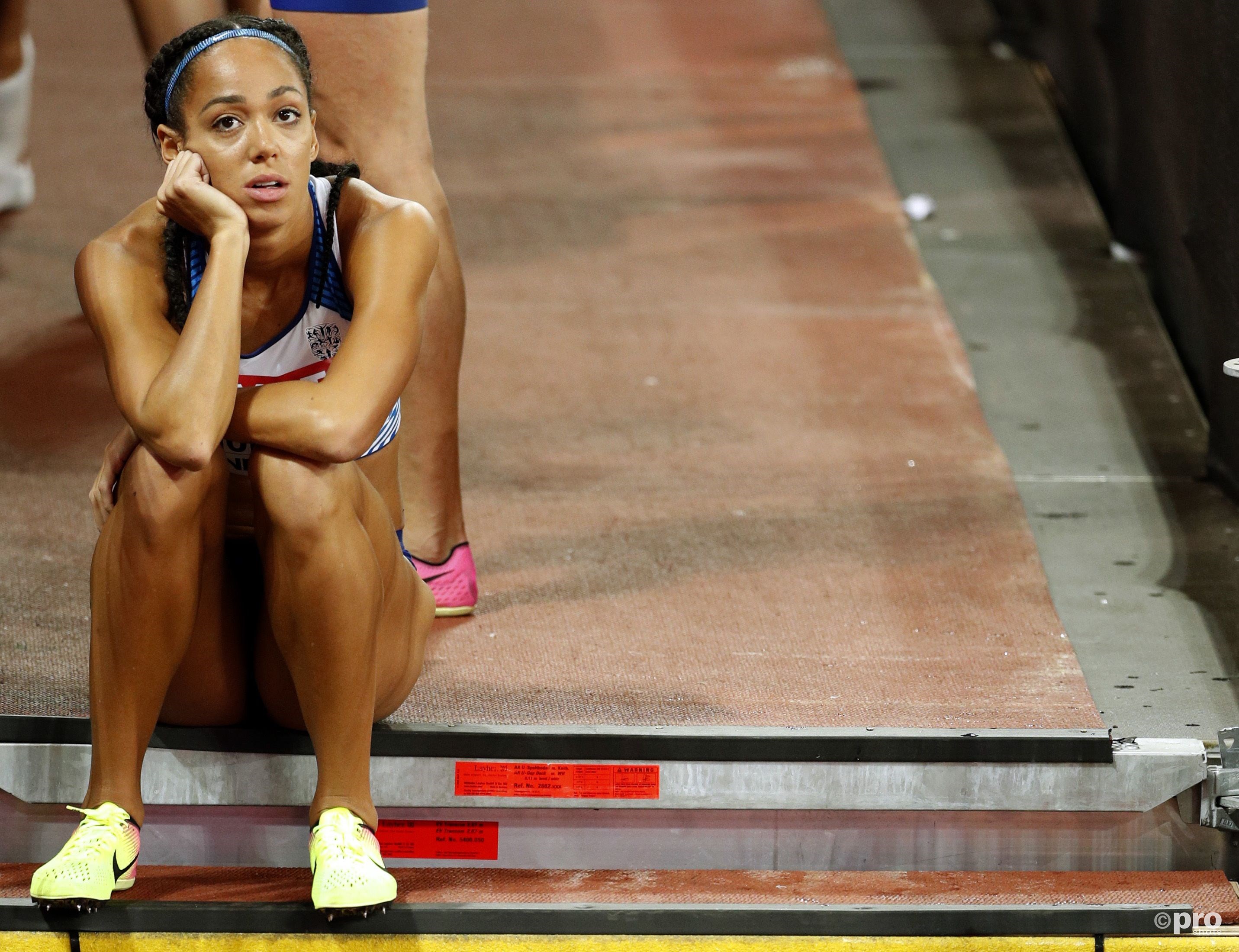 Katerina Johnson-Thompson zal voor eigen publiek de bittere nasmaak van haar mislukte zevenkamp weg willen spoelen (Pro Shots/Action Images) Katerina Johnson-Thompson zal voor eigen publiek de bittere nasmaak van haar mislukte zevenkamp weg willen spoelen (Pro Shots/Action Images)