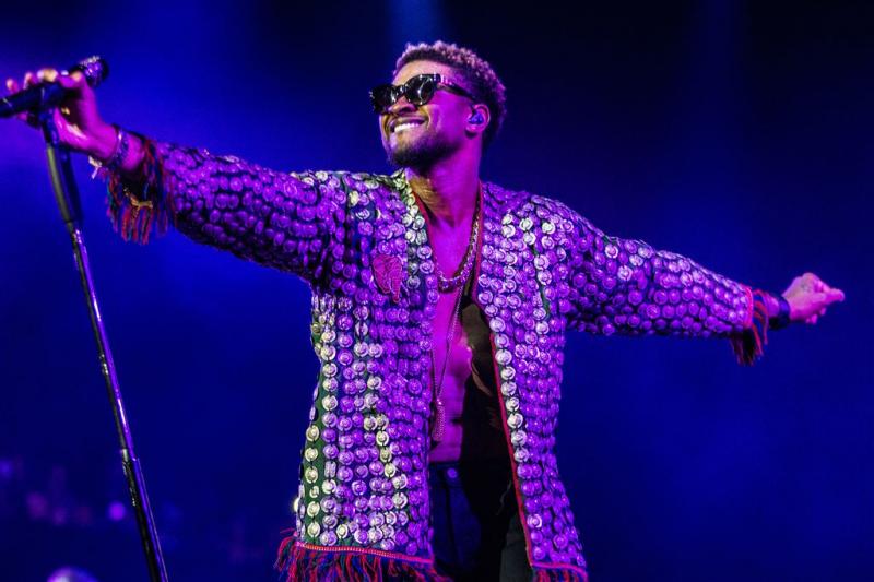 Usher had geen tijd voor seks in hotel