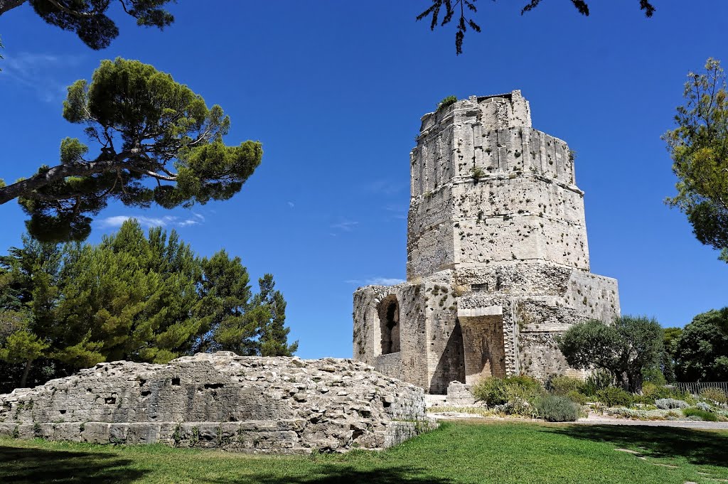 La Tour Magne bij de Alto de Nîmes (Foto: Panoramio)