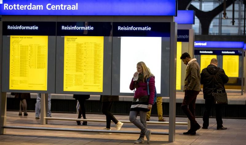 Maandag weer treinverkeer Rotterdam-Den Haag