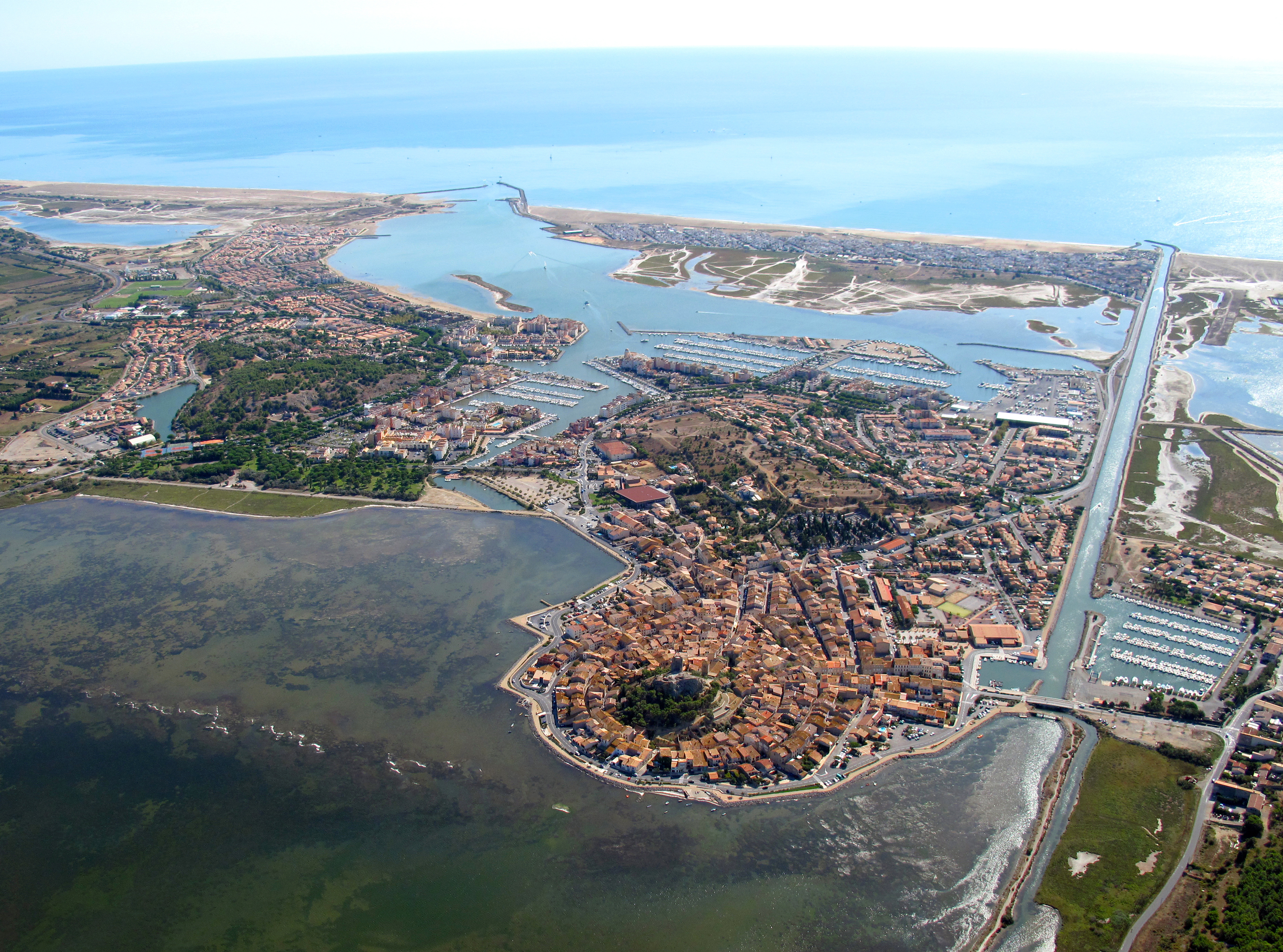 Nog een blik op Gruissan (Foto: Panoramio)