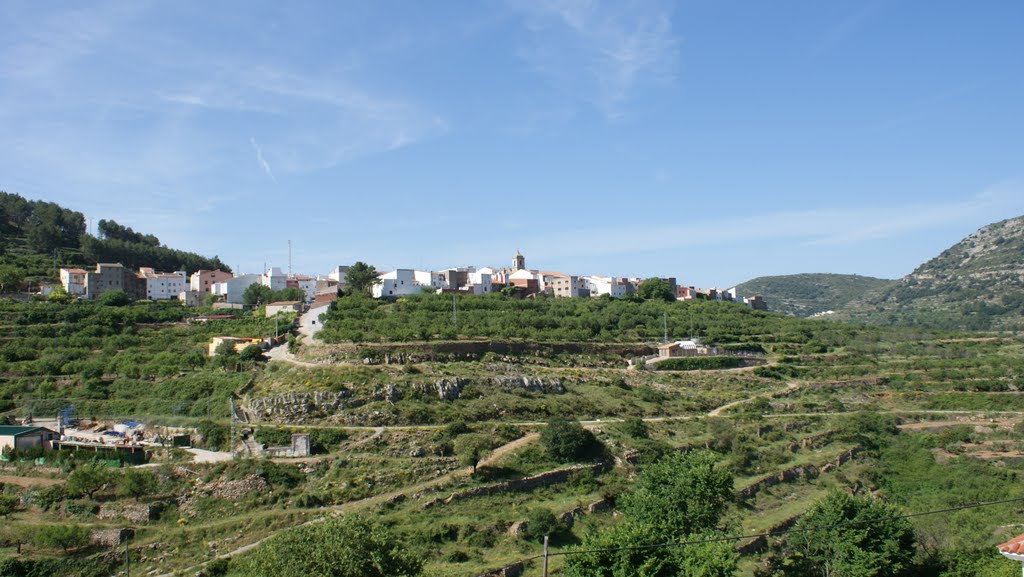 Sierra Engarceran, mooi gelegen op een heuvel (Foto: Panoramio)