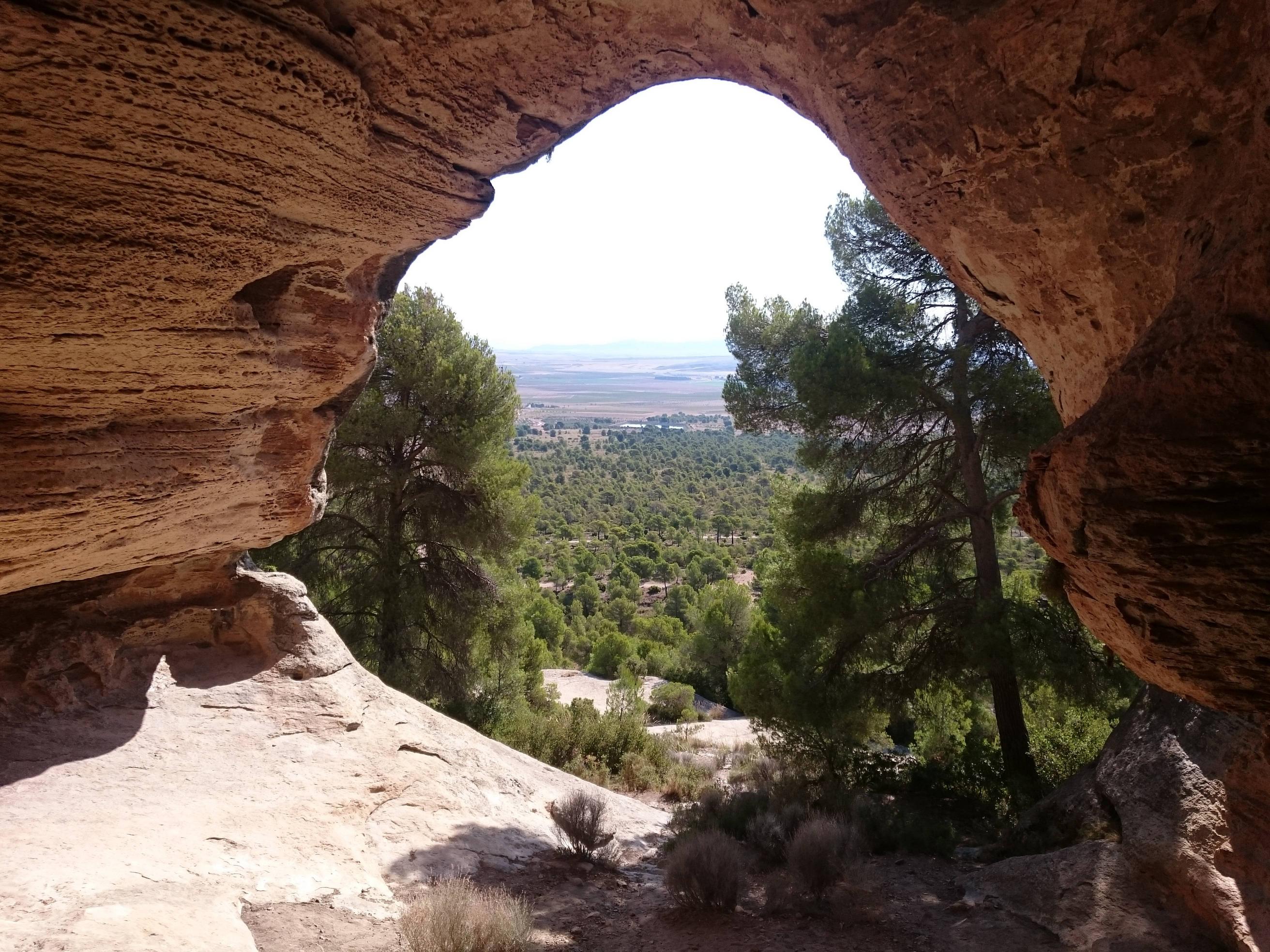 Grotten op de Monte Arabí (Foto: Panoramio)